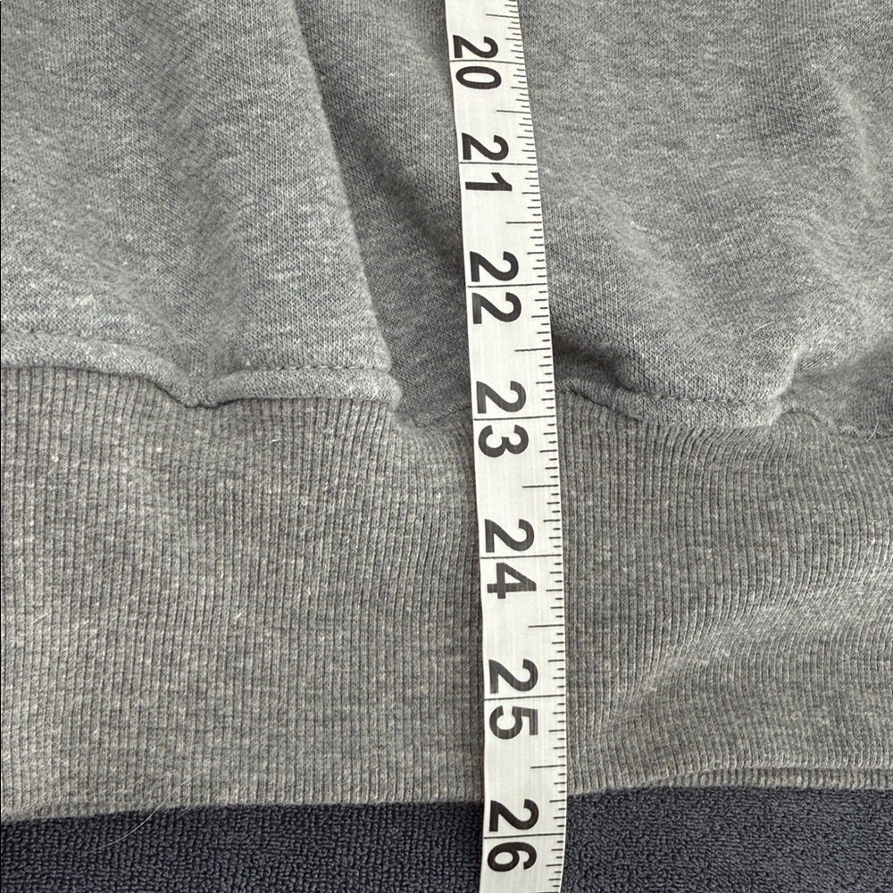 The North Face Mens Gray Fleece Crewneck Sweatshirt Small Warm Pullover S Casual - Picture 7 of 9
